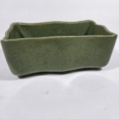 Plato de gres moteado verde Burger King vintage retro comida rápida coleccionable Foto 1 de 4