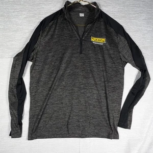 Sport Tek 1/4 Zip Pullover Mens Large Grey JB Hunt Intermodal Employee Shirt - Picture 1 of 6