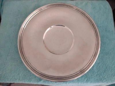 Plato sándwich Gorham Sterling vintage con patas de 10" - SIN MONO - PESADO #545 Foto 1 de 4