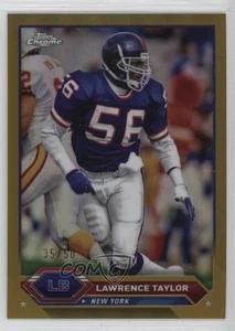 Topps Composite Topps 2023 cromo refractor dorado/50 Lawrence Taylor #43 Salón de la fama - Imagen 1 de 3