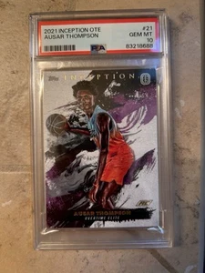 Ausar Thompson 2021 TOPPS INCEPTION OTE  #21  PSA MT 10 GEM RC  ROOKIE CARD - Picture 1 of 2