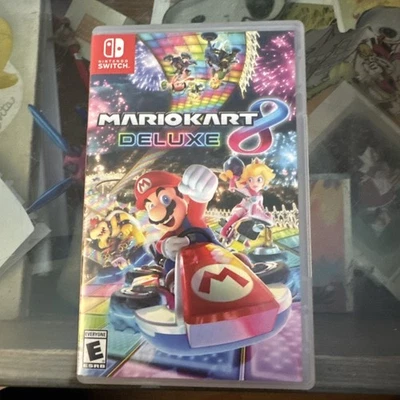 Mario Kart 8 -- Deluxe Edition (Nintendo Switch, 2017)-Tested Works Complete CIB - Image 1 of 3