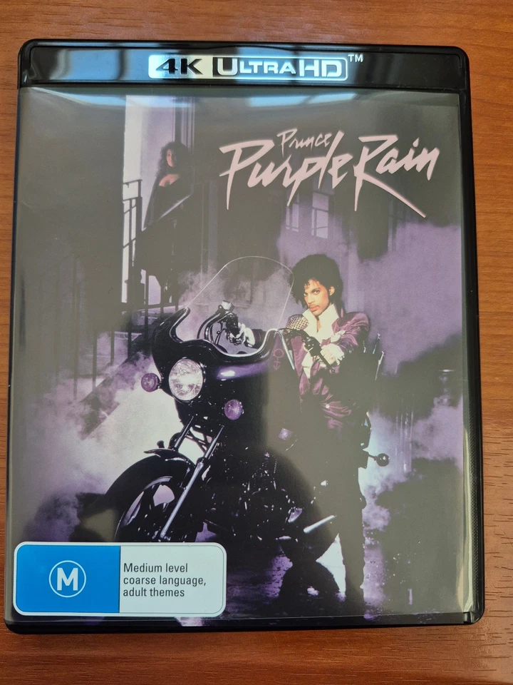 PURPLE RAIN 4K ULTRA HD - LIKE NEW PRINCE FREE POST - image 1 of 1