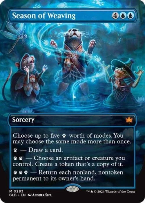 MTG English Season of Weaving (Borderless) NM Normal Bloomburrow - Image 1 of 1