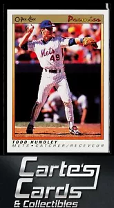 Todd Hundley 1991 O-Pee-Chee Premier #66 New York Mets - Picture 1 of 2
