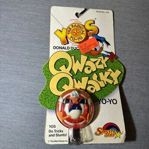 Vintage YOS The Radical YO-YO Spectra Star Donald Duck Qwazy Qwacky DISNEY - NEW - Picture 1 of 9