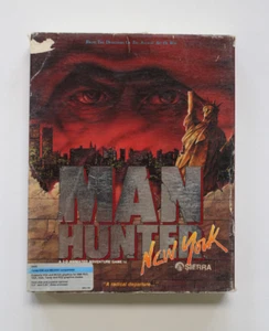 Manhunter New York PC Tandy DOS Sierra Adventure Game Complete CIB - Picture 1 of 4