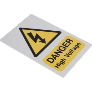 Sealey High Voltage Warning Sign - Picture 1 of 10