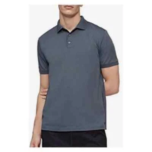 Calvin Klein Men's Size M Liquid Touch Polo Shirt In Stormy Weather NWT - Picture 1 of 4