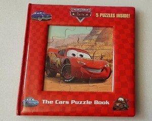 The Cars Puzzle Book  5 Puzzle Inside The  World Of Cars Disney Pixar - Picture 1 of 2