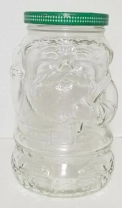 Vintage Weihnachten Kraft Lebensmittel Figur Weihnachtsmann Glas 60er Jahre Werbung  - Bild 1 von 9