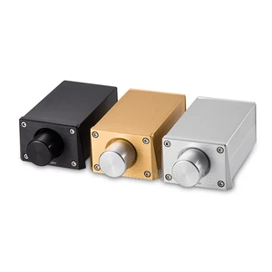 Mini Passive Preamp with Volume Controller for Power Amplifier Active Speakers - Picture 1 of 6