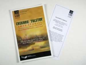 Chekhov Tolstov Love Stories 2018 Program Mint Theater Company New York - Picture 1 of 7