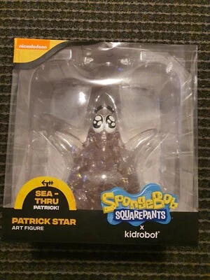 KidRobot SpongeBob SquarePants Patrick Star Vinyl Iridescent Figure NYCC LE 300  - Image 1 of 4