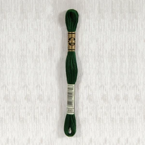 DMC Stranded Cotton - 890 - Ultra Dark Pistachio Green - Picture 1 of 1