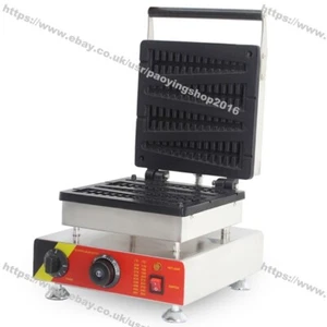 Commercial Nonstick Electric 4pcs Lolly Waffle Stick Maker Baker Iron Machine - Picture 1 of 5