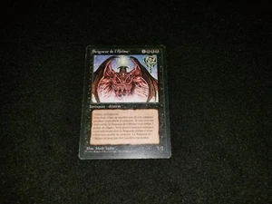 MTG 1x Revised black rare MP French FBB Lord of the Pit - ships w/ tracking - Picture 1 of 2