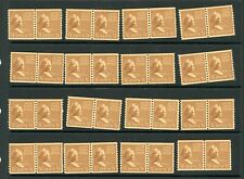 Scott 840 MNH 1.5c Coil Pair Martha Washington 1939  Prexie Series