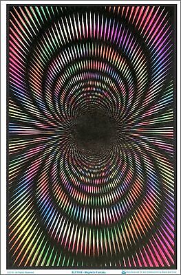 Magnetic Fantasy Blacklight Poster 23 X 35 • 15.99$
