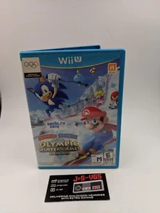 NWIIUG - Mario & Sonic Olympic Winter Games Sochi 2014 FOR PARTS AS IS - Imagen 1 de 4