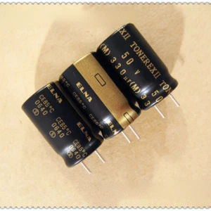 ELNA TONEREX II series ROB 330uF/50V330uF Audio capacitors 12.5X20mm copper pins - Picture 1 of 2