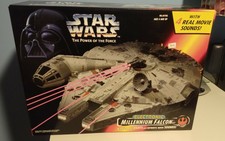 Star Wars Power of the Force Electronic Millenium Falcon NEW Sealed 1995