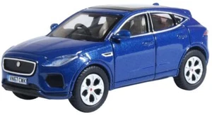 Oxford Diecast 76JEP001 OO Gauge Caesium Blue Jaguar E Pace - Picture 1 of 3
