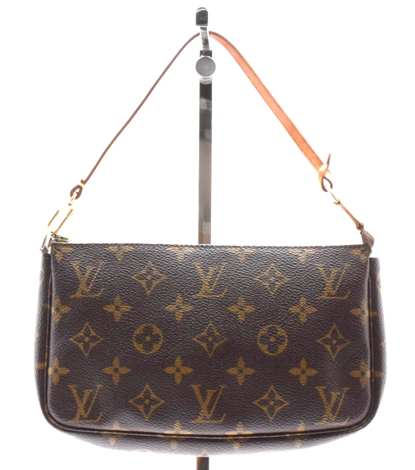 LOUIS VUITTON [ранг A] монограмма Pochette аксессуар мешок сумка сумочка M51980 подлинный - Изображение 1 из 4