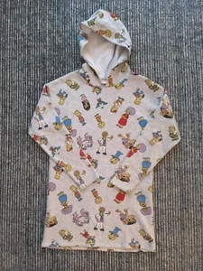 Zara Girls The Simpsons Sweatshirt Dress  with hood - Size 10 - Picture 1 of 6