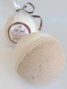Oatmeal BATH BOMB ~ All Natural Handmade for Dry & Itchy Skin - Picture 1 of 1