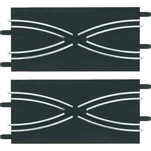 Carrera Go 1:43 - Lane Change Section (2) 2 x 161mm pieces - Slot Car Track A... - Picture 1 of 2
