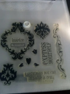 CTMH Stempelset 11 Stück B1376 Flügel Sätze und Dekorationen - Bild 1 von 2