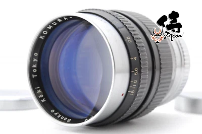 RARE COLLECTION SANKYO KOKI TOKYO KOMURA 80MM F1.8 MF PORTRAIT L39 MOUNT LENS - Image 1 of 4