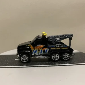 Matchbox Highway Heroes King Tow Truck #11 Auto Max Crash Wrecker Black - NRMT - Picture 1 of 24