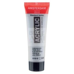 COLORE ACRILICO 820 BLU PERLATO AMSTERDAM "ACRYLIC" TUBO DA 20ML - Imagen 1 de 4