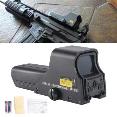 PADDSUN Holographic Sight 552 Black Red and Green Dot Sight Tactical Hunting Scope