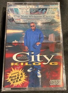 SEALED --- Kilo G - The Bloody City --- GANGSTA-RAP/G-FUNK - Pimp C/UGK 1997