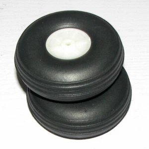 D50.5*Ø2.6*H18.5mm Ultra Light and High Flexibility Rubber PU Wheel & Plastic Hu - Picture 1 of 12