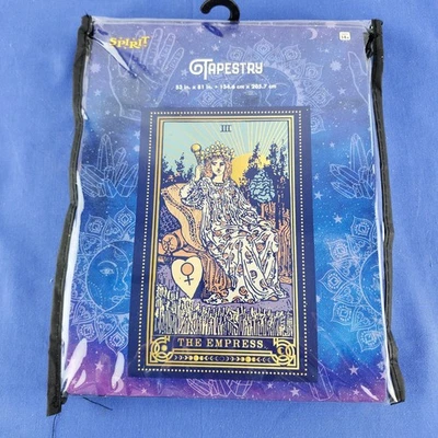 NUEVO Tarot La Empresa III Arte Colgante de Pared Tarot Tapiz de Tela 53x81 Multicolor Foto 1 de 4