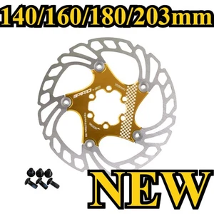 Rotor de freno de bicicleta IIIPRO 6 pernos 140/160/180/203 mm MTB bicicleta freno de disco flotante - Imagen 1 de 10