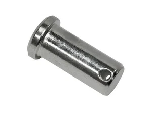 Pin de horquilla de 1/2" x 1" a prueba de sacudidas - Acero con bajo contenido de carbono - Zinc transparente - Paquete de 10 - Imagen 1 de 1