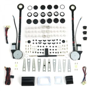 2 Door Universal Power Window Kit with 3 Illuminated Switches AutoLoc AUTPW4650 - Picture 1 of 6