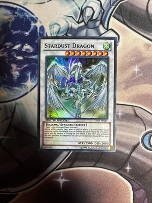 (AY) Stardust Dragon SHSP-ENSE1 Super Rare Limited Ed Yugioh VLP - Image 1 of 4
