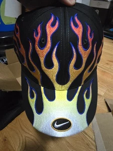 Nike Club Cap Structured OG Flame Cap Black | Size M/L | HV6642-010 (2025) NEW - Picture 1 of 3