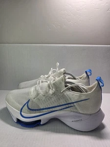 Nike Air Zoom Tempo NEXT% Flyknit 'White Racer Blue' Men's Size 11 Running Shoes - Picture 1 of 8