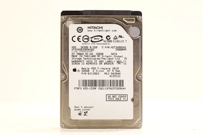 Hitachi HTS545032B9A302 320GB 2.5" 3Gb/s 8MB 5.4K RPM SATA HDD P/N: 0J13963 - Image 1 of 2