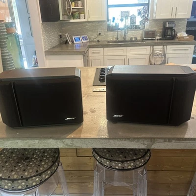 Altavoces estéreo/principales Bose 201 Serie IV negros envío rápido gratuito seguro LEER Foto 1 de 4