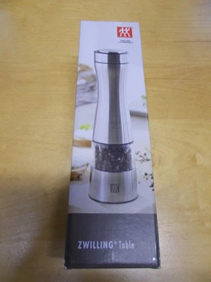 ZWILLING Gewürzmühle elektrisch Pfeffermühle Salzmühle Edelstahl NEU - Bild 1 von 4