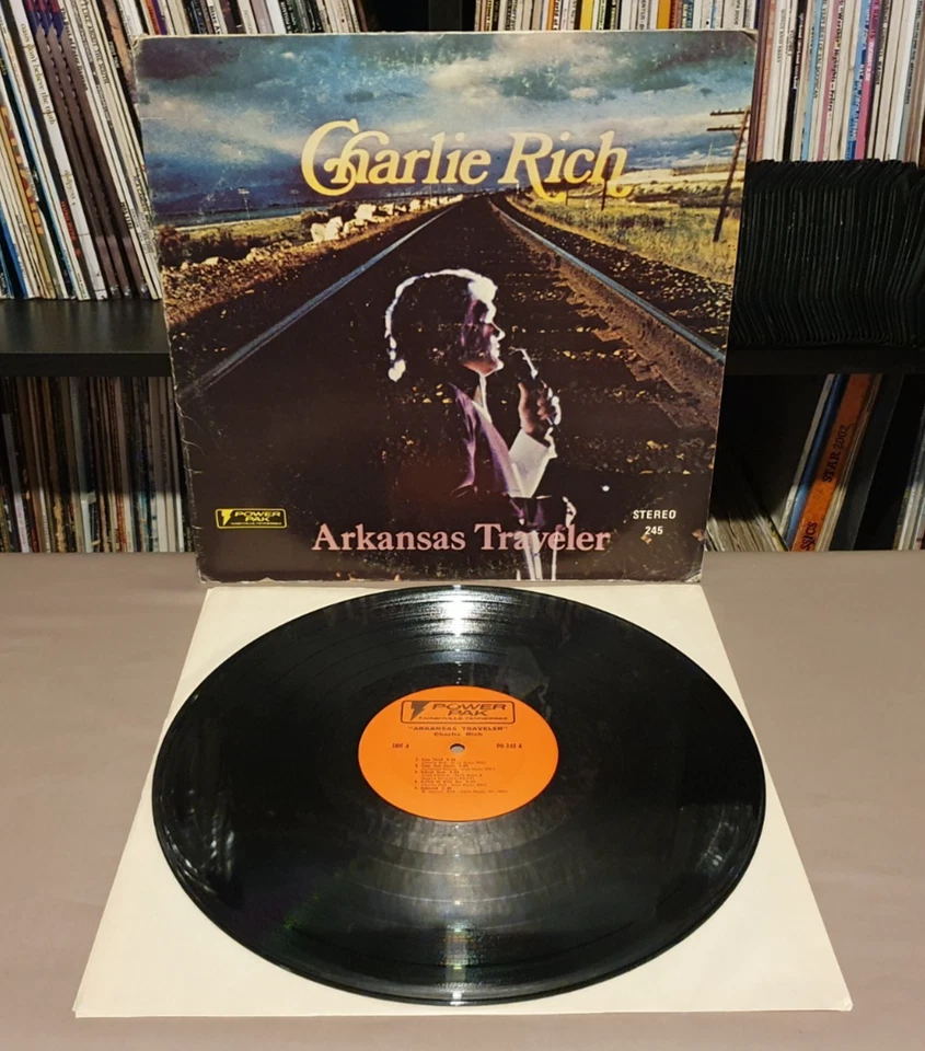 CHARLIE RICH Arkansas Traveler Vinyl L.P *RARE 1974 USA Press* PO 245 - VG/VG - Image 1 of 4