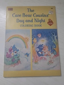 Vintage 1985 Care Bears Cousins Day & Night Coloring Book Original NOS - Picture 1 of 8